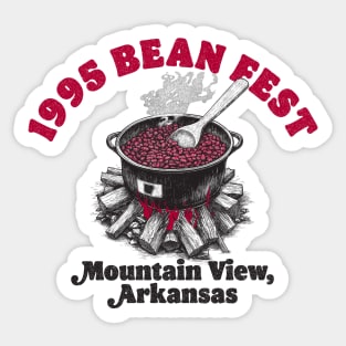 '95 Bean Fest Sticker